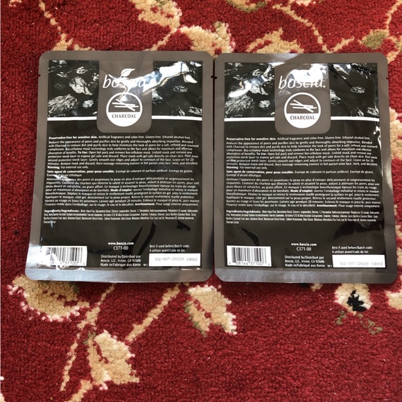 Boscia Charcoal face masks (2 pack) - Picture 2 of 3
